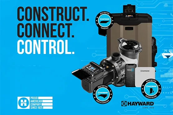 Hayward pool control and automation equipment for above ground pools and hot tubs